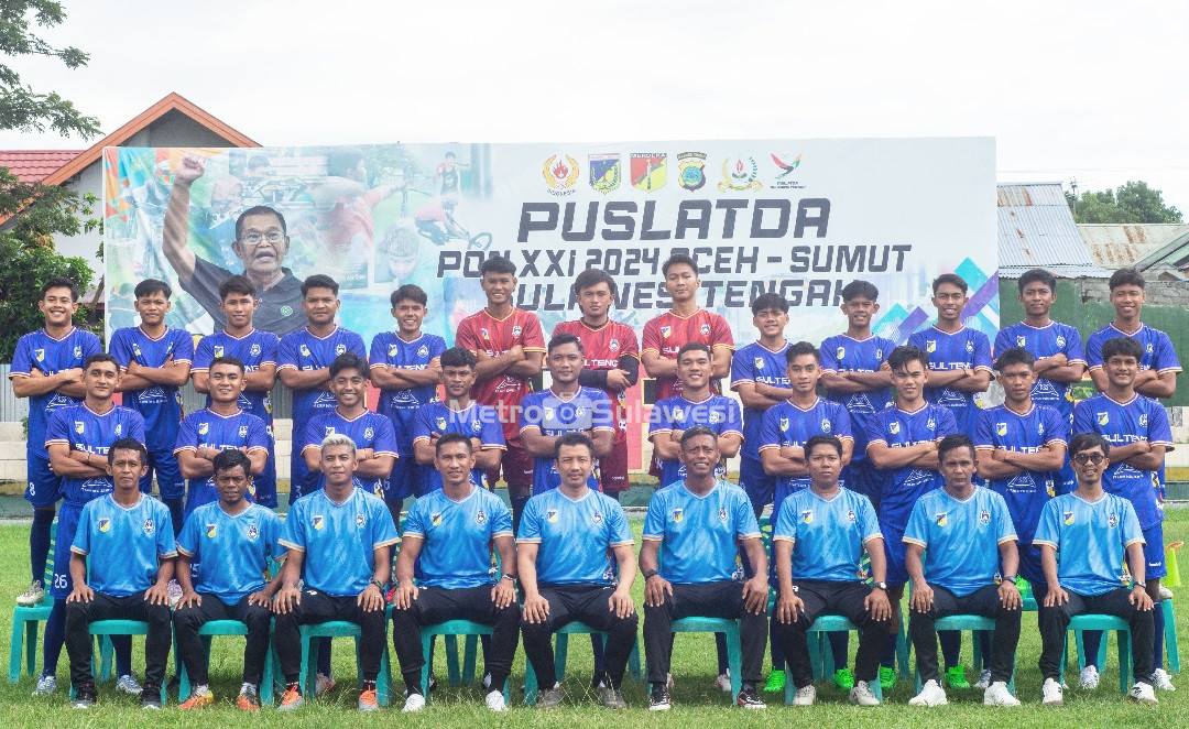 Berangkat Hari Ini, Sepakbola Sulteng Siap Ukir Sejarah di PON 2024