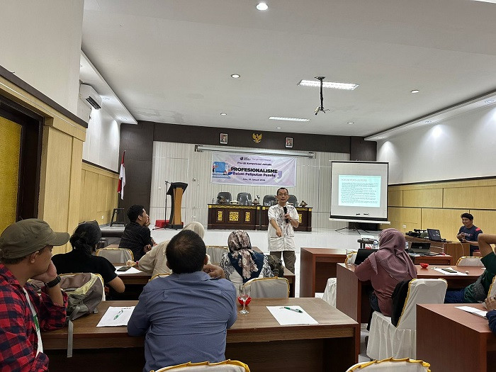 Menatap Pemilu: AJI Kota Palu l, Gelar Uji Kompetensi dan Workshop Profesionalisme