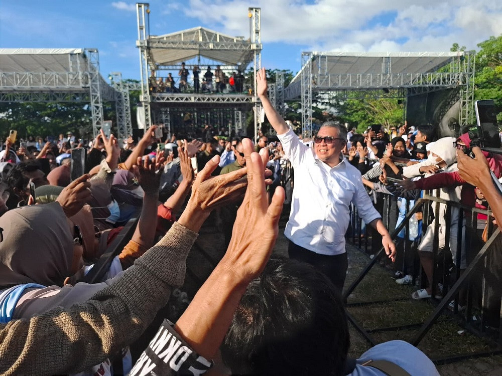 Puluhan Ribu Hadiri Kampanye Terakhir BERAMAL, Ahmad Ali: Terima Kasih Dukungannya