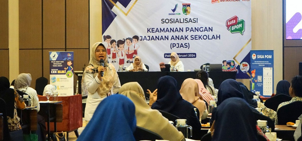 BPOM Palu Sosialisasi PJAS Aman
