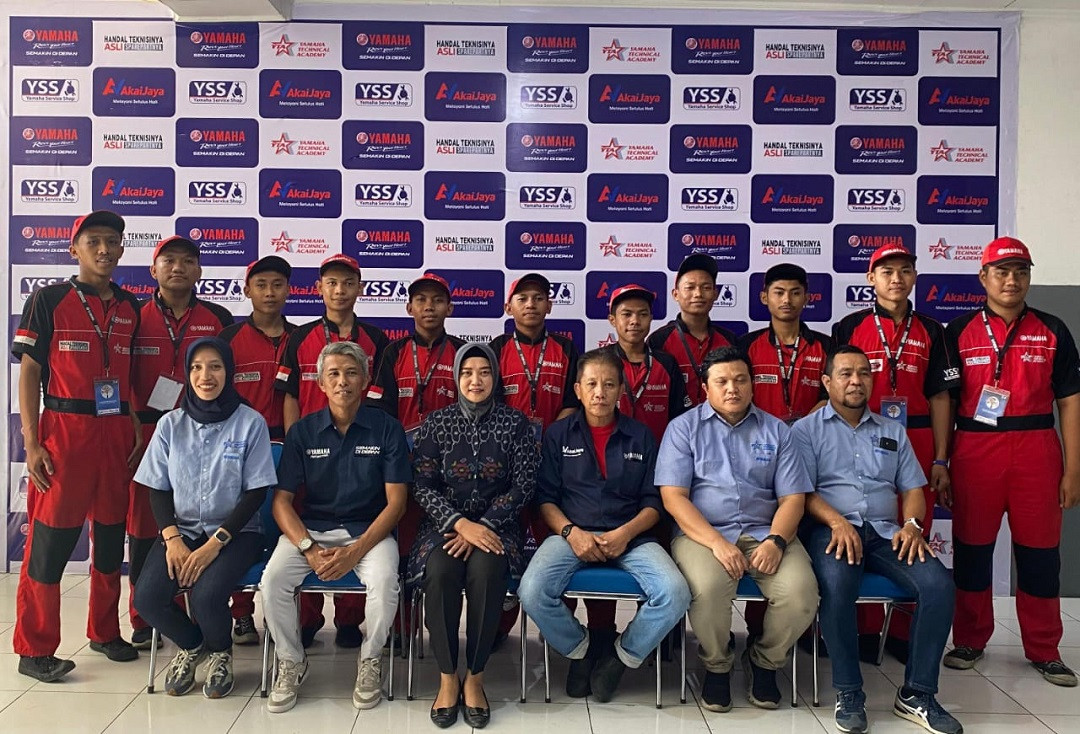 Yamaha Engineering School Gaet 12 Siswa Jadi Teknisi