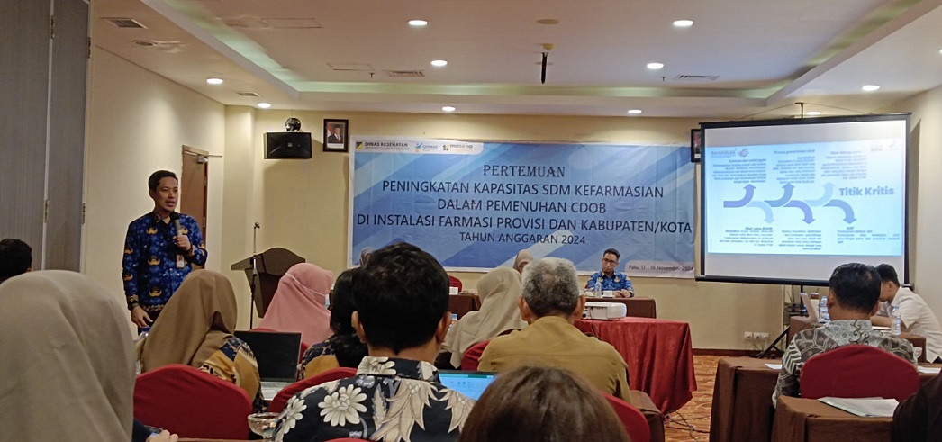 BPOM Palu Tingkatkan Kapasitas SDM Farmasi