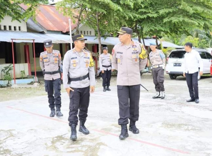 Kapolres Poso Kunker ke Polsek Jajaran