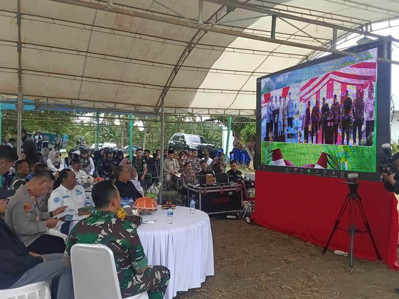 Forkopimda Sulteng Dukung Ketahanan Pangan Tugas Polri