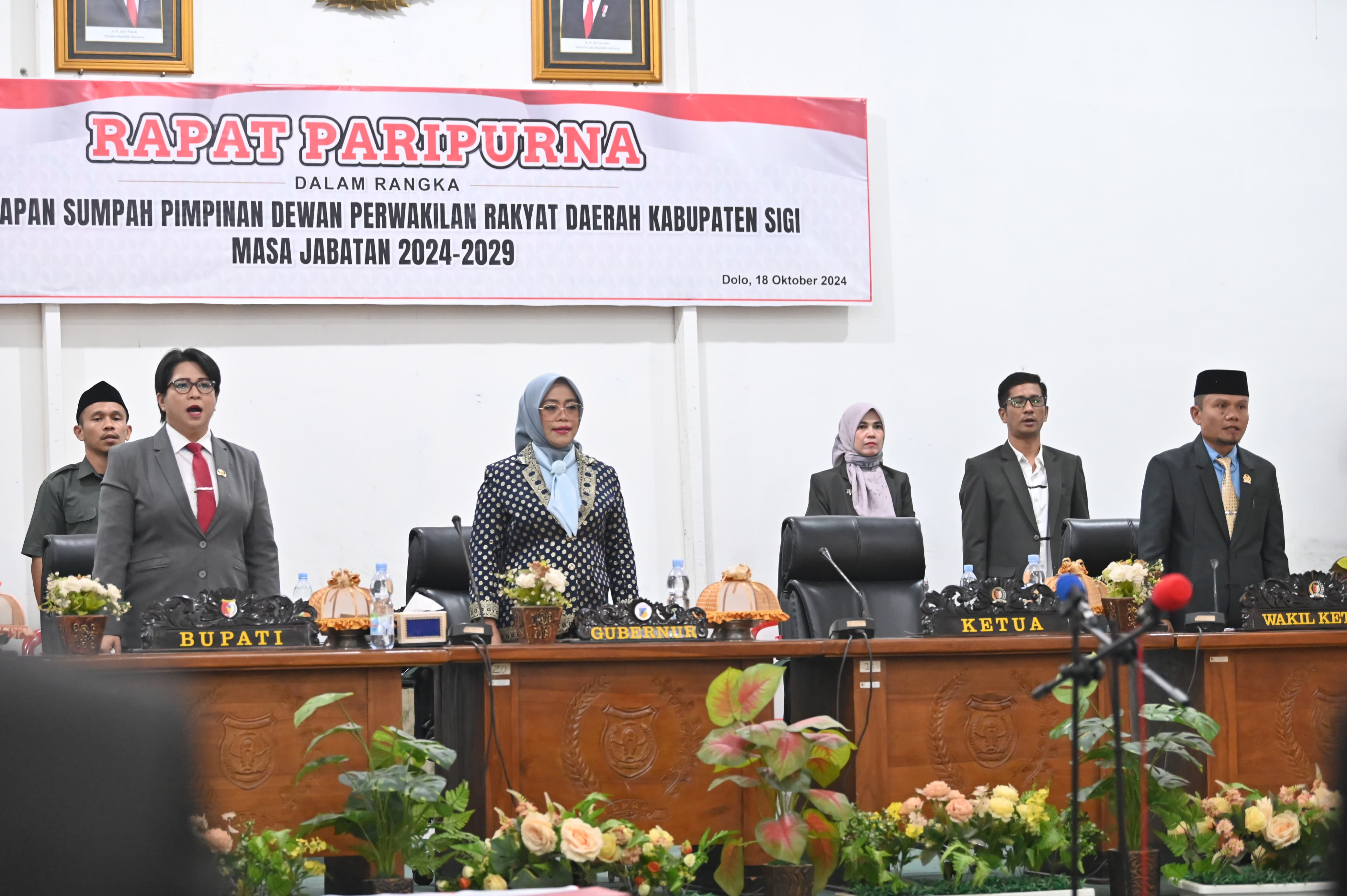 Pjs Gubernur Harapkan Anggota DPRD Sigi Bisa Menyuarakan Kepentingan Rakyat