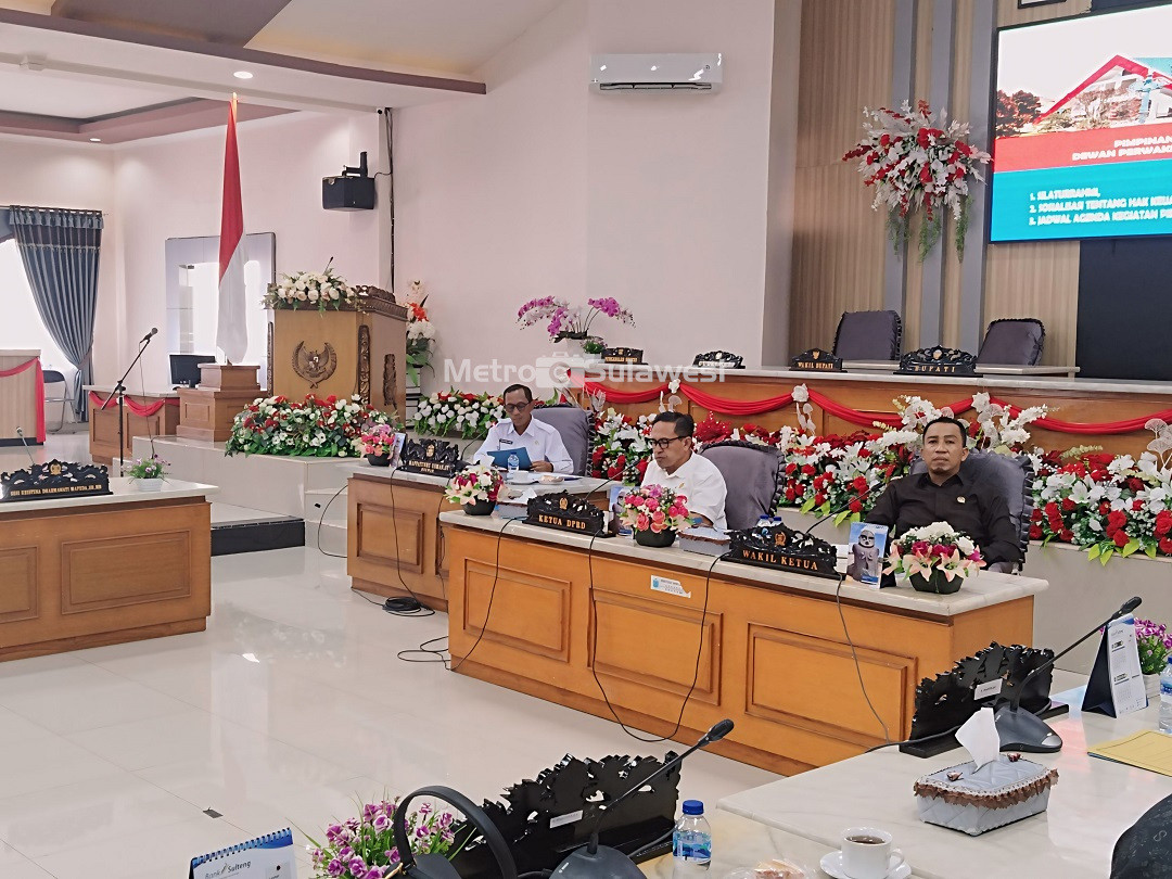Tujuh Fraksi DPRD Poso Periode 2024-2029 Terbentuk
