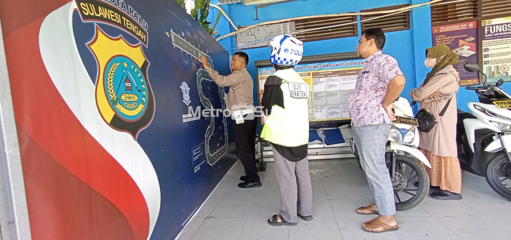 Urus SIM di Satlantas Polresta Palu Lebih Mudah dan Murah, Jangan Pakai Calo