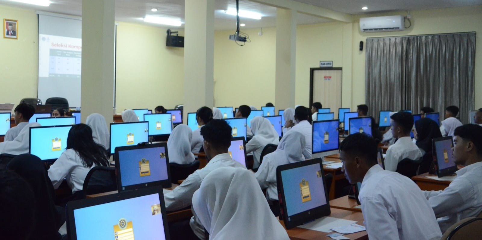 Pelamar CPNS Kemenkumham Sulteng Formasi SMA Membludak