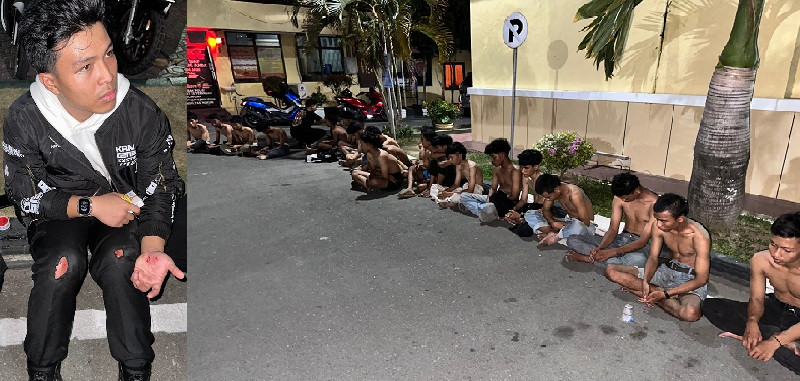 Polresta Kembali Amankan Puluhan Geng Motor, Melawan Polisi, Satu Meninggal