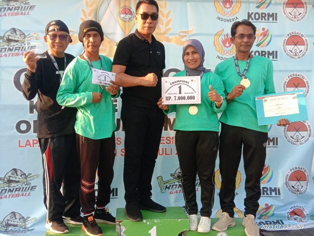 Klub Palu Raih Emas Kejuaraan Gateball di Kendari