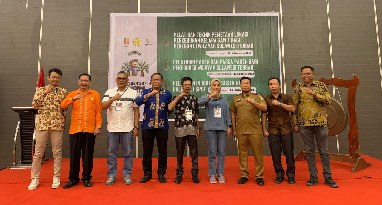 BPDPKS-Ditjenbun Gandeng LPP Agro Nusantara Laksanakan Pelatihan ISPO di Palu