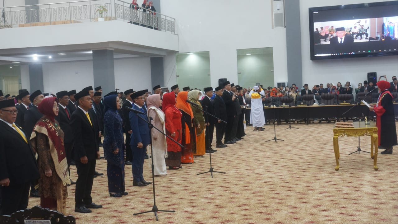 55 Anleg Sulteng Dilantik, NSL Terharu saat Pamitan