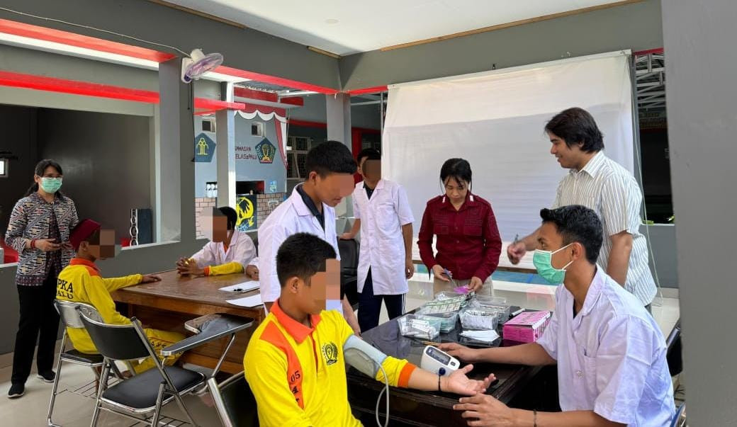 Kemenkumham Sulteng: Wujudkan Layanan Kesehatan Yang Berkualitas bagi Anak Binaan