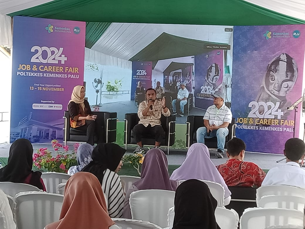 Job and Career Fair Poltekkes Kemenkes Palu, Jembatan Menuju Dunia Kerja yang Lebih Baik