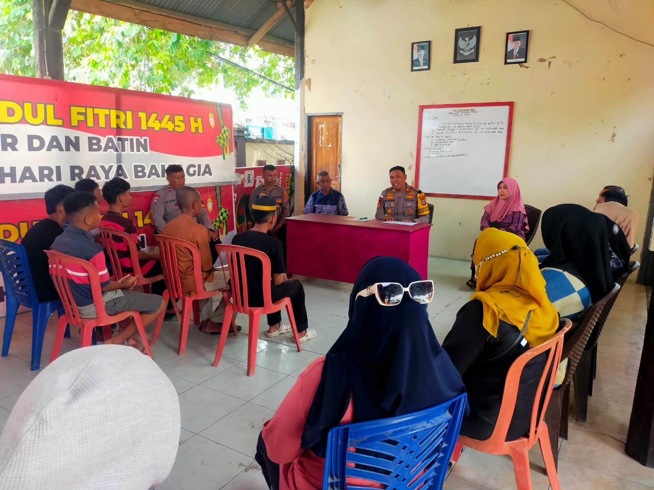 Cegah Terulang Perkelahian Antar Pelajar, Polsek Palu Barat Mediasi Dua Sekolah