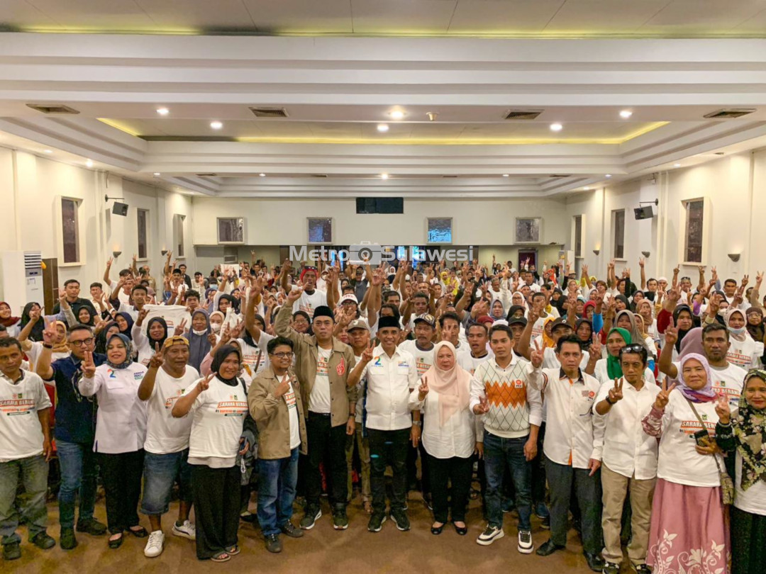 Ratusan Relawan SARARA Konsolidasi Pemenangan