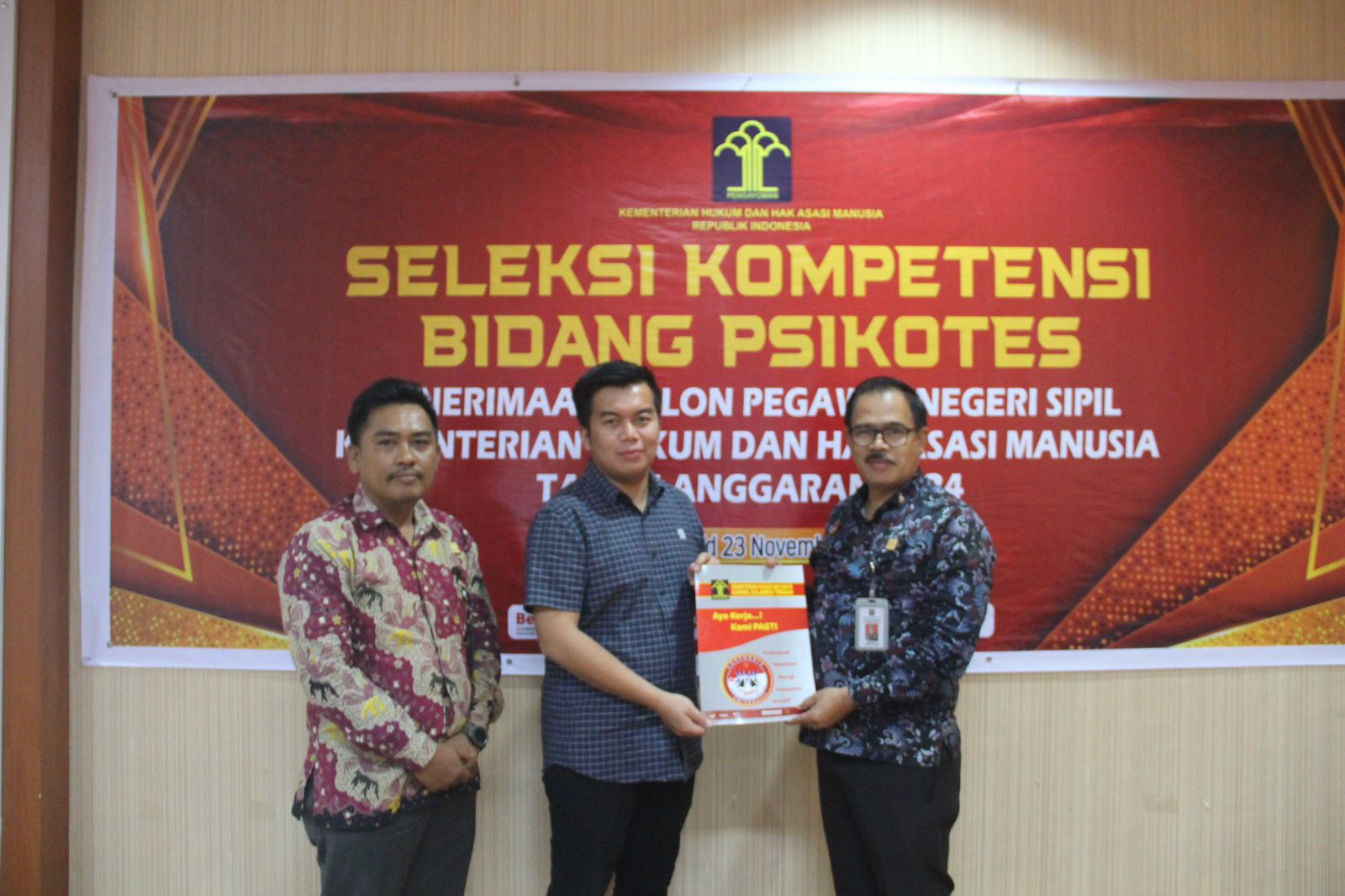 SKB Kesehatan, Pengamatan Fisik dan Psikotes CPNS Kemenkumham Sulteng Berakhir Sukses