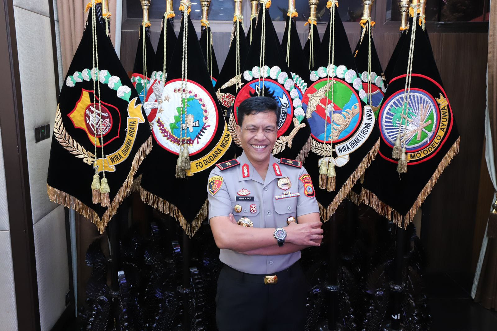 Wakapolda Sulteng Helmi Kwarta Sandang Brigjen