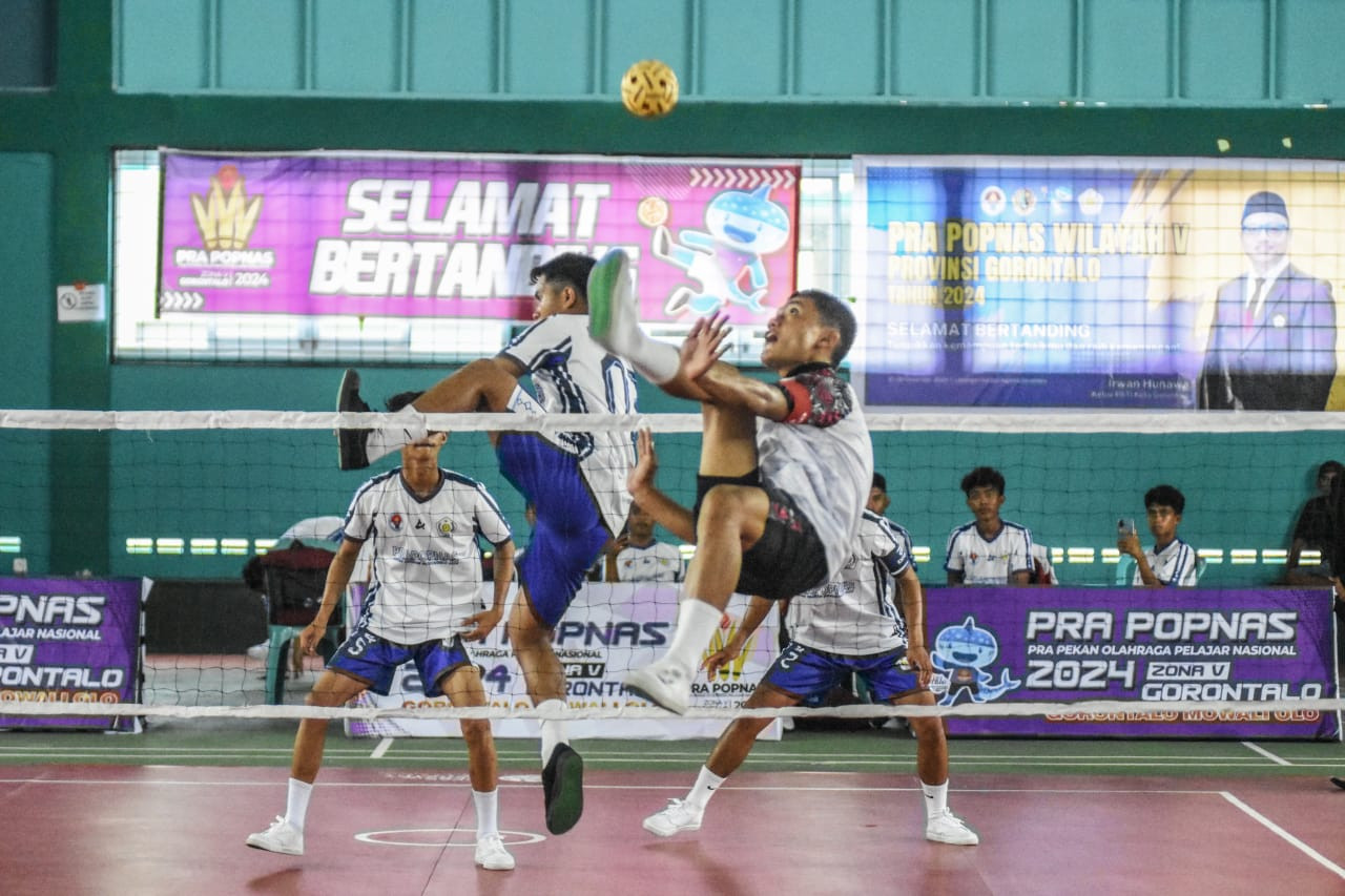 Sepaktakraw Sulteng Lolos Popnas 2024