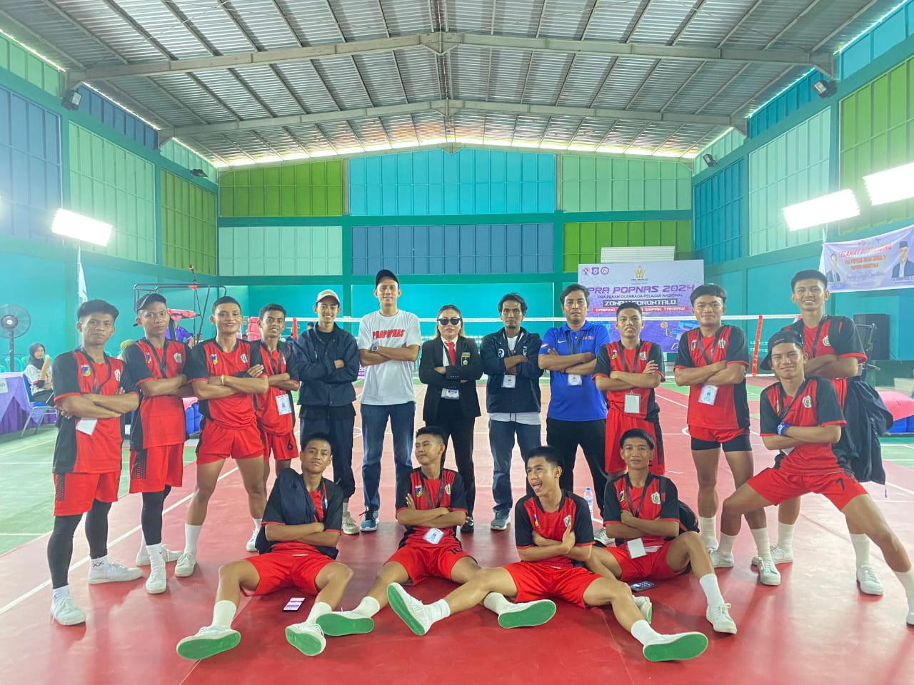 Rebut Emas Pra Popnas Zona V, Sepaktakraw Putra Sulteng Pertahankan Dominasi