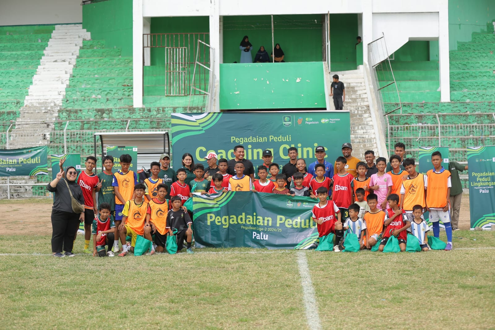 Coaching Clinic Diikuti Puluhan Pesepakbola Cilik