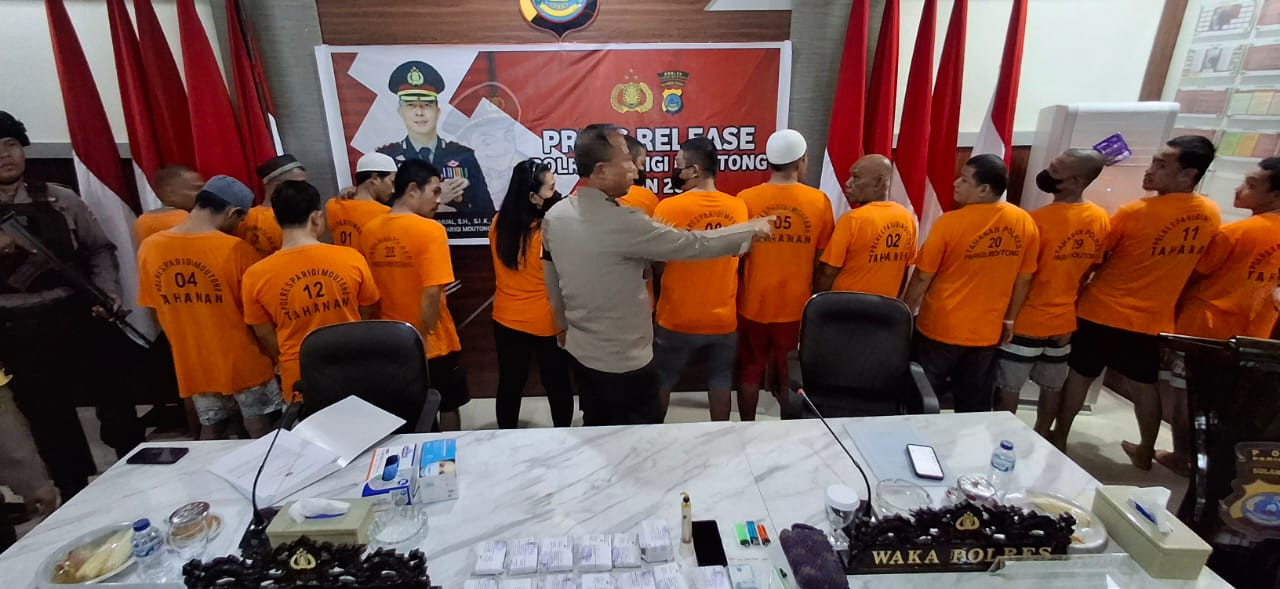 2024, Polres Tangani 49 Kasus Narkoba, 59 Tersangka