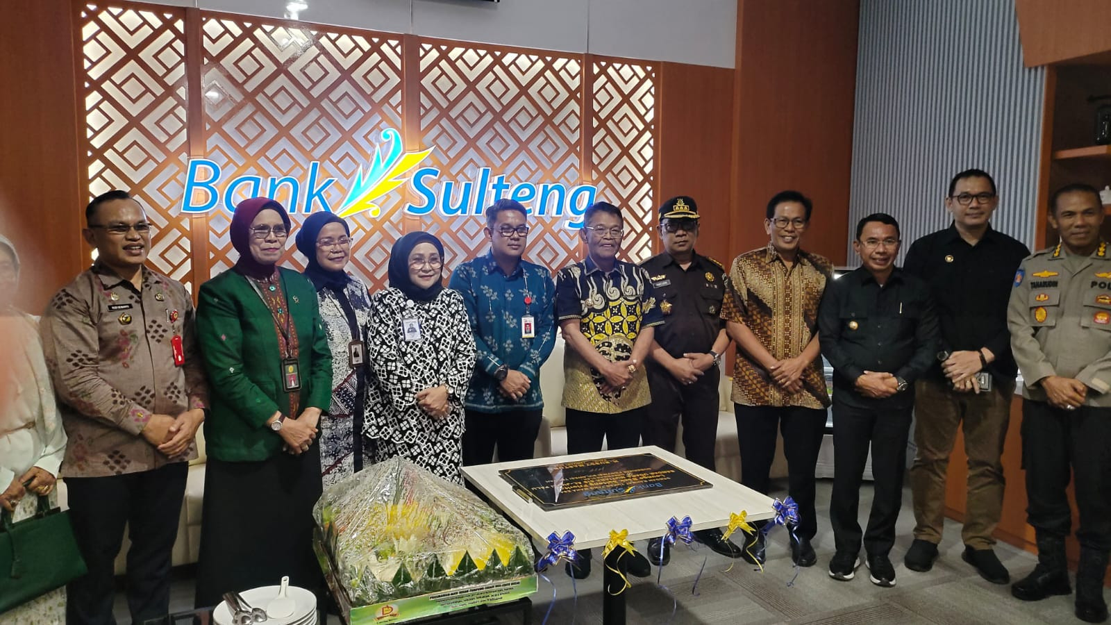 Bank Sulteng Resmikan Lounge di Bandara Sis Al Jufri Palu