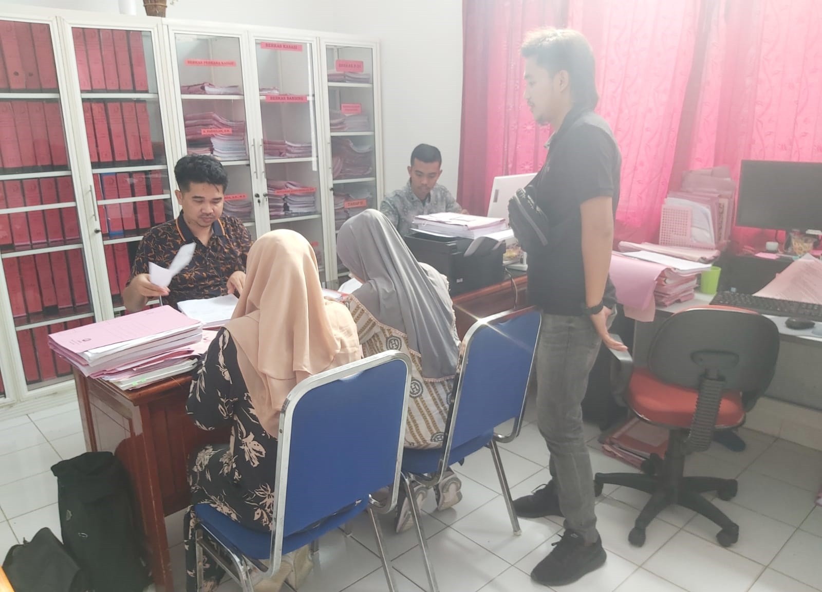 Polres Sigi Limpahkan Dua Tersangka Narkotika ke Kejari