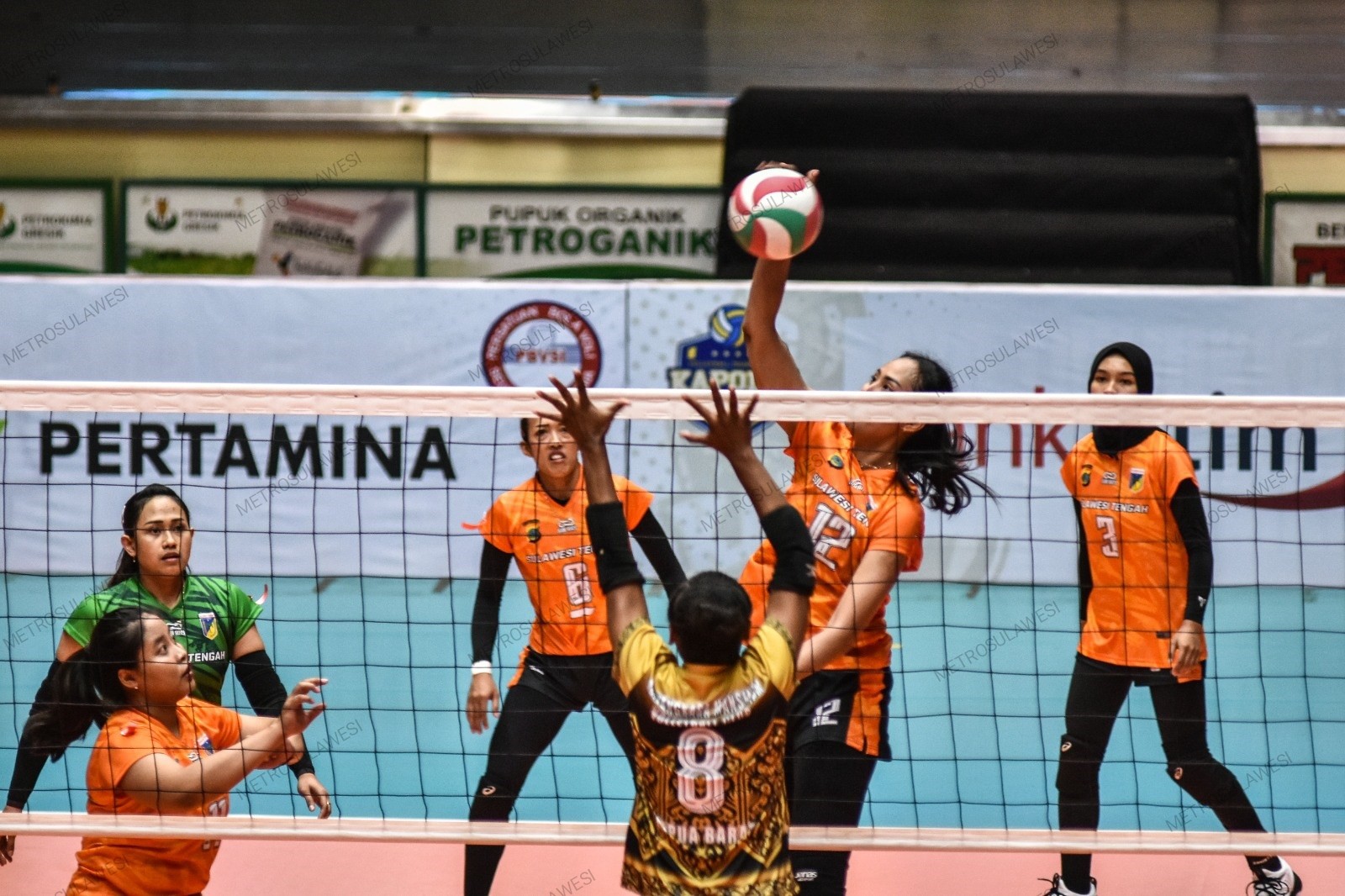 Menang 3-0 Atas Papua Barat, Awal yang Bagus untuk Tim Putri Sulteng