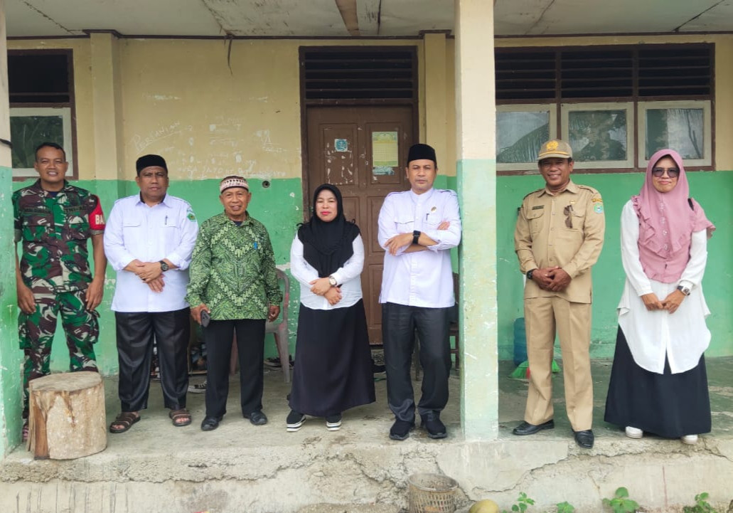 Kemenag Poso Monev di SMK Pertanian Alkhairaat
