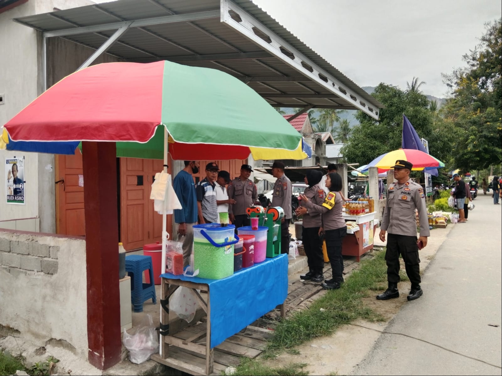 Satbinmas Polres Sigi Imbau Jaga Kamtibmas