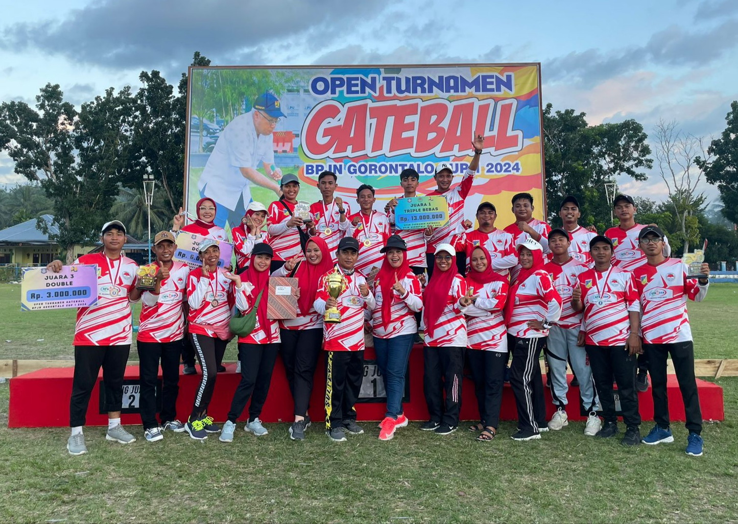 Tim PON Gateball Sulteng Raih Emas