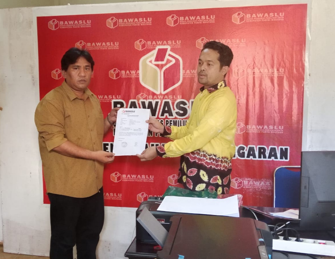 Bawaslu Parimo Terima Dua Laporan Terkait Dugaan Penyusutan dan Penggelembungan Suara
