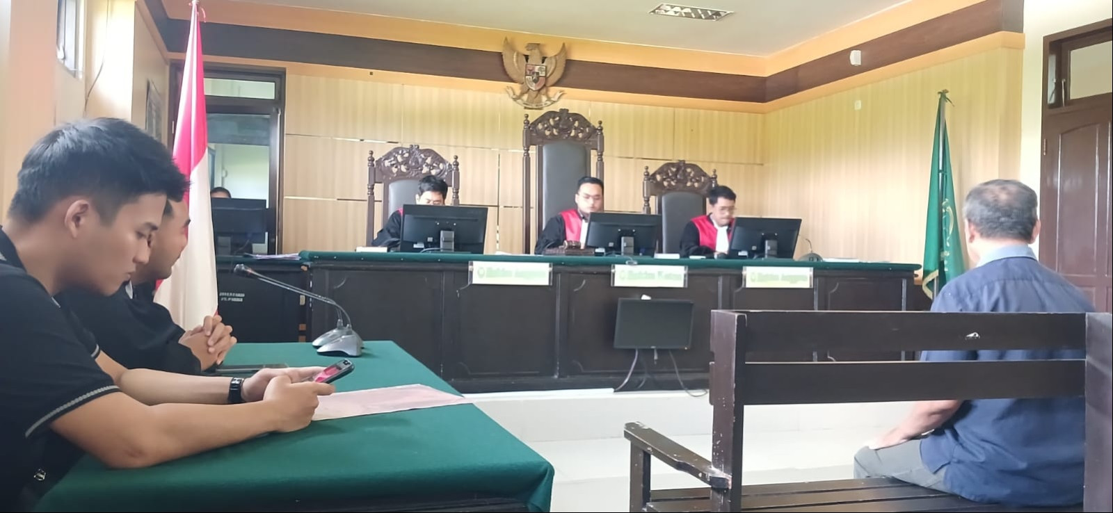 Pidana Pemilu, Kades di Parimo Dituntut Enam Bulan