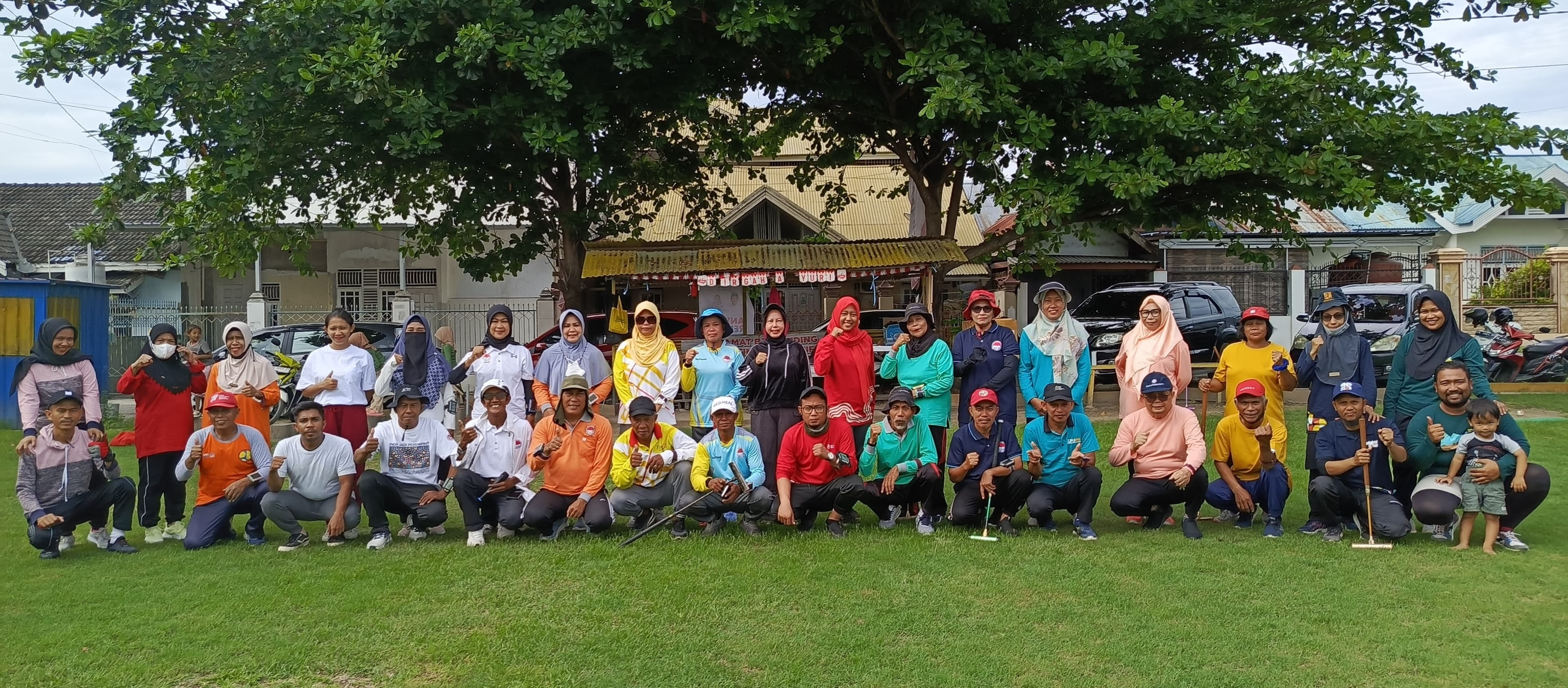 Gateball Pasutri Cup I di Palu Sukses Digelar