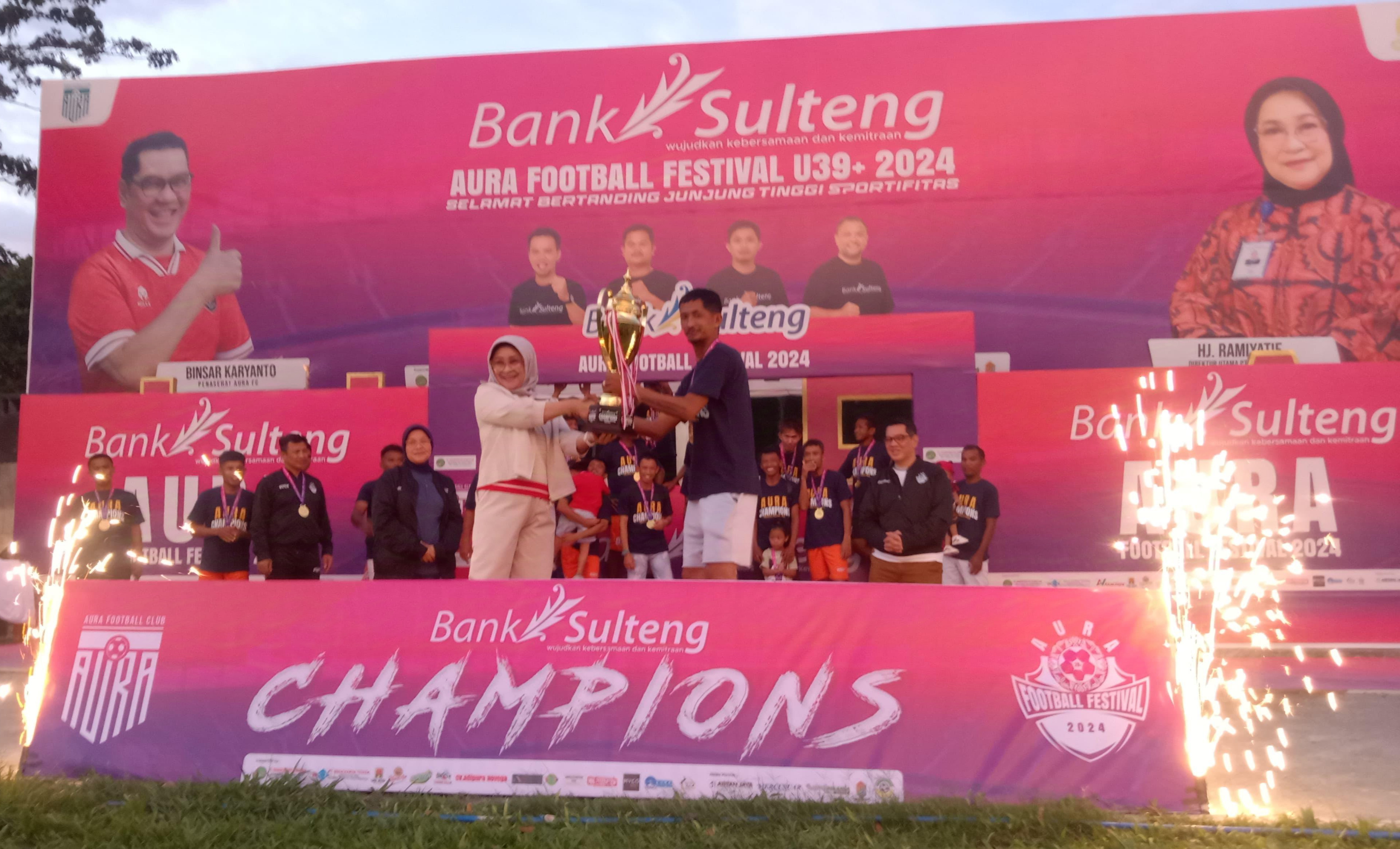 Attharrazka Jawara Bank Sulteng Aura Football Festival U39+