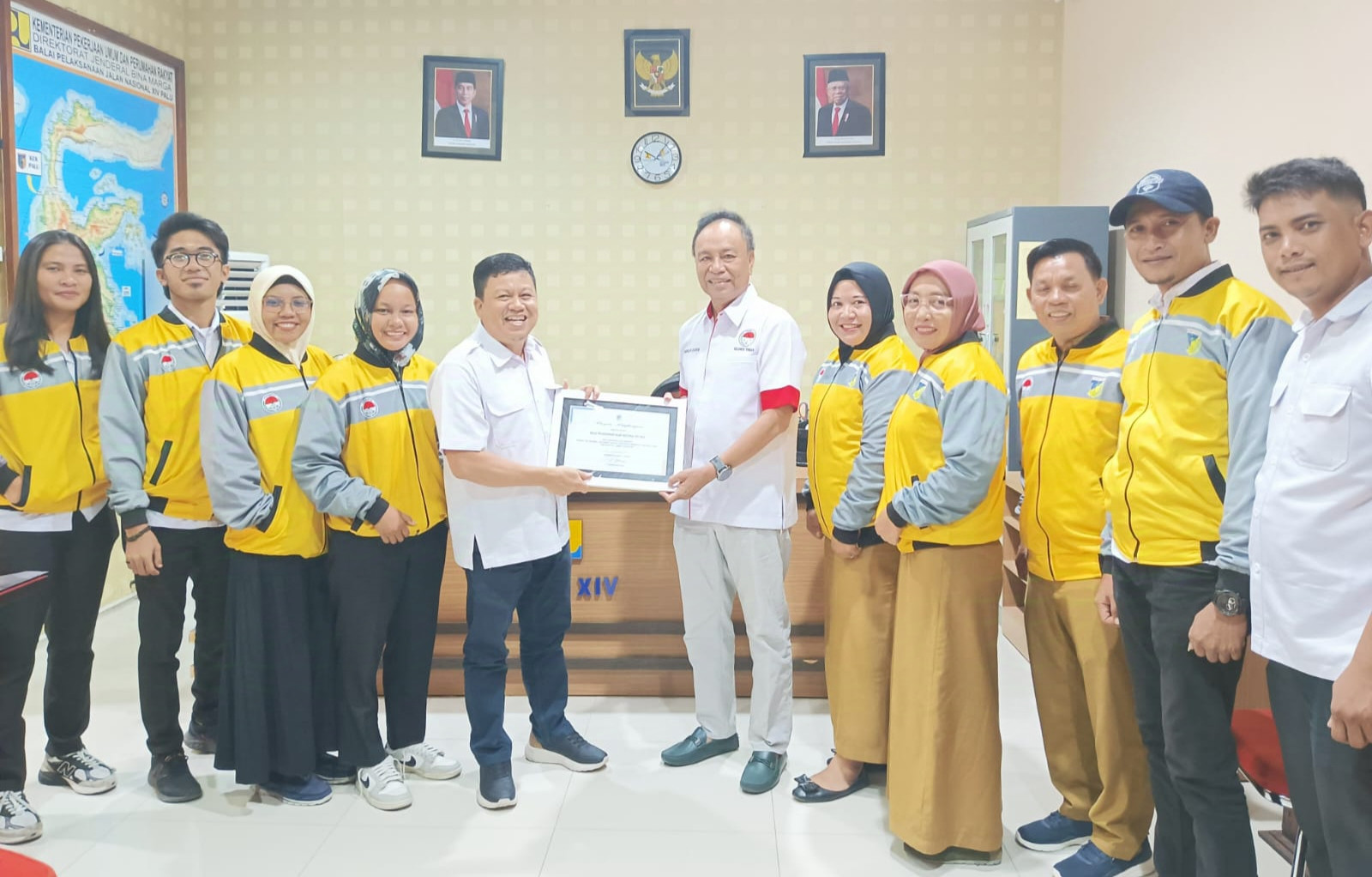 Dukung Atlet Gateball Berprestasi di PON 2024, Pergatsi Sulteng Serahkan Plakat dan Sertifikat