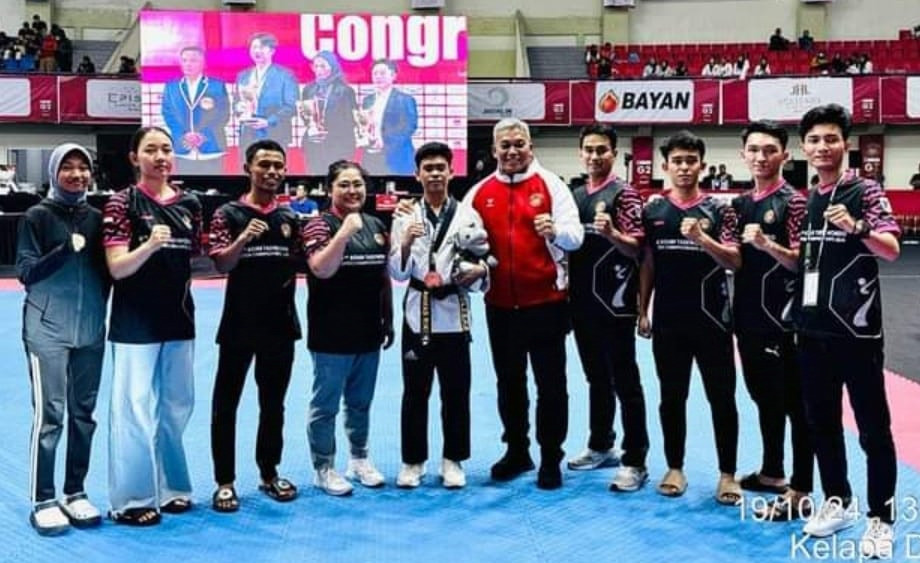 Atlet Sulteng Persembahkan Tiga Medali Piala Kasad 6th Asian Taekwondo Open Championship