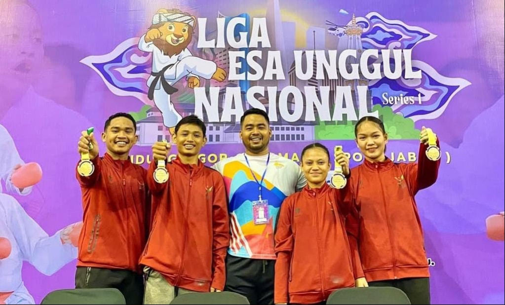 Empat Mahasiswa Untad Raih Medali Emas Kejurnas Karate Liga Esa Unggul