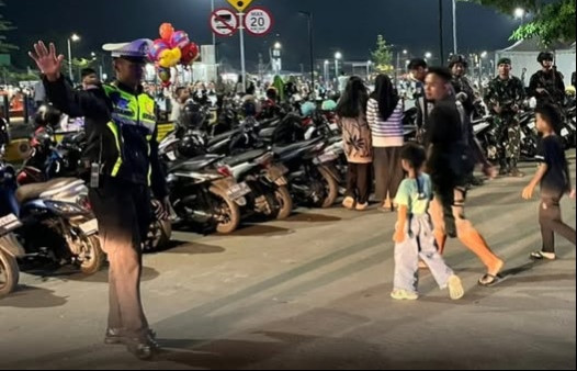 Sat Lantas Polresta Tempatkan Personel di Jalur Rawan Macet