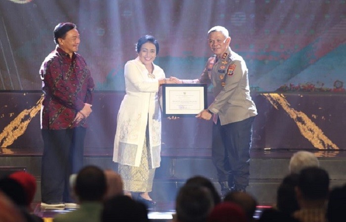 Polda Sulteng Dapat Penghargaan dari Kementerian PPPA