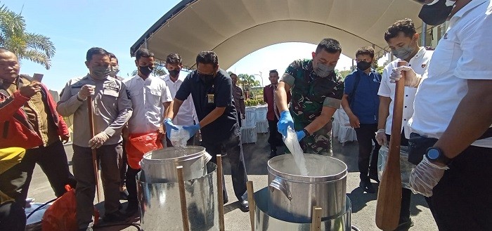 Berkas Narkoba 15 kg Segera Lengkap