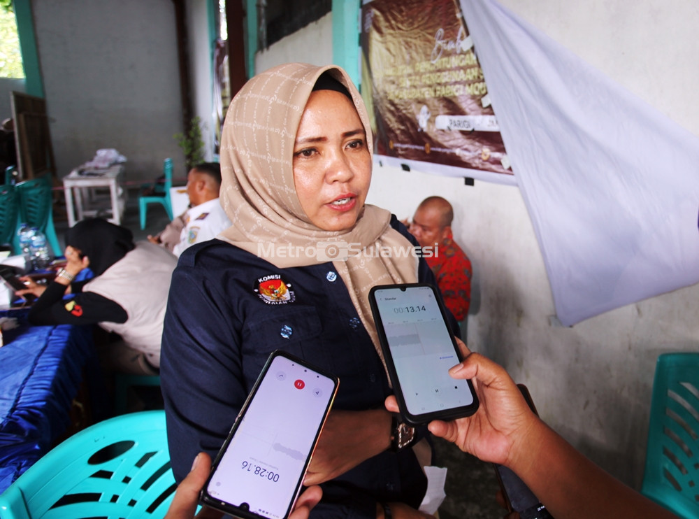 KPU Parimo Konsultasi ke Provinsi Soal Keterlambatan Penyampaian LPPDK Dua Partai