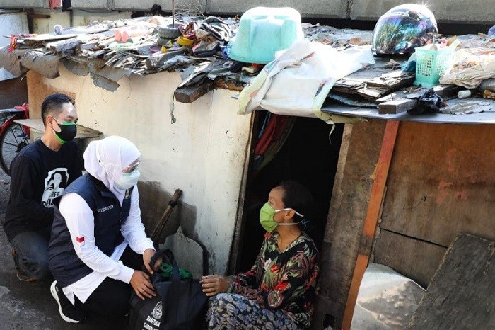 Khofifah Sebut Sejumlah Faktor Mendorong Penurunan Kemiskinan di Jatim 