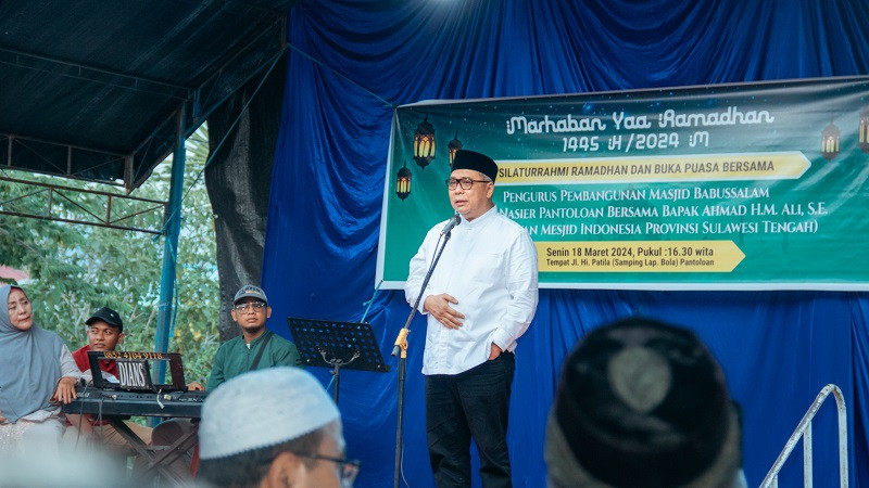 Silaturahmi Bersama Pengurus Masjid Babussalam Haedar Nasir, Ini Pesan Waketum NasDem