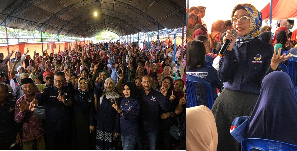 Ribuan Warga Hadiri Kampanye NSL di Sigi, NSL: Pilihlah Sesuai Kata Hati