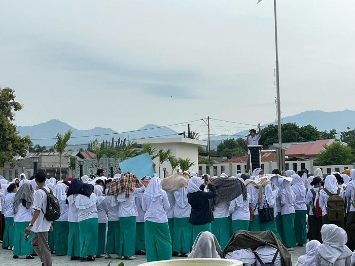 Gelar Aksi, Mahasiswa Poltekkes Kemenkes Palu Dorong Pembentukan Zona Integritas Kampus