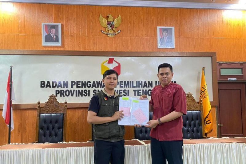 Gegara Masalah Ini, Paslon Taslim-Asgat Adukan KPU Morowali ke DKPP