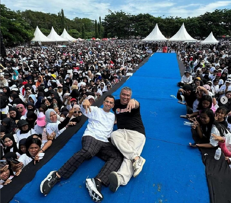 Jalan Santai Perempuan BerAmal Sukses, Ini Yang Buat Ahmad Ali Belum Bisa Move On