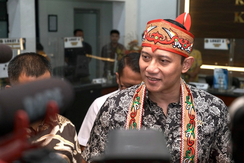 Kunjungi Pertanahan Kota Palangka Raya, AHY Pastikan Urusan Pertanahan dan Tata Ruang Berjalan Baik